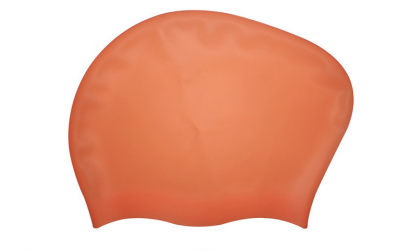 SKHA003 order ladies' long hair swimming caps make waterproof and non-slip pure silicone swimming caps design wear comfortable silicone swimming caps swimming caps clothing factory silicone 60G swimming caps price detail view-2